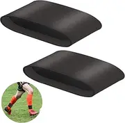 NICEIN® Non-Slip Tape Shin Pads Band Shin Pads Holder Football for Adults and Children, Women Football Items, Football Accessories (Black, L)