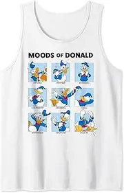 [Disney] Mickey And Friends Donald Duck Moods Box Up Tank Top
