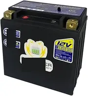 Compatible with FLYPOWER 12V 96Wh LiFePO4 Motorcycle Starter Battery, 420A CCA, Compatible with YTZ10S/YTZ10S-BS, Lithium-Iron Scooter Battery, Lightweight and High Power(MULTI without timer)