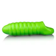 Ouch! Glow In the Dark Swirl Thick Stretchy Penis Sleeve