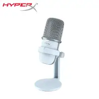 在飛比找PChome24h購物優惠-【HyperX】SoloCast USB 電競麥克風-白