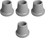 4 Pieces Replacement Feet for Shower Chair Rubber Tips Easy to Carry Compact Heavy Duty for Footstool Tub Transfer Bench, 2.5cm