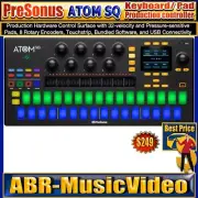 PreSonus ATOM SQ Keyboard/Pad Hybrid MIDI Keyboard/Pad Performance & Production