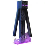 Minecraft - Diamond Enderman Action Figure With Accessories 5.5-inch Toy Collectible - Mattel