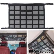 Car Ceiling Cargo Net Strong Load-Bearing Car Roof Storage Organizer Mesh qrnat