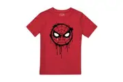 Spider-Man Childrens/Kids Graffiti T-Shirt (Red) - UTTV2693