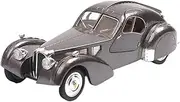 Scale Finished Model Car 1:28 for Bugatti Type 57SC Classic Car Alloy Car Model Diecasts Metal Retro Vehicles Simulation Collection Miniature Replica Car (Size : Chrome)