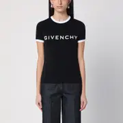 [Givenchy] Black Archetype T-shirt with logo L Black