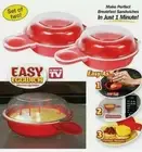 2022 New Arrivals A New Set of 2 Easy Egg Vichy Microwave Egg Cookers