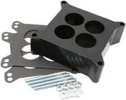 Aeroflow Carburettor Phenolic 2" 4 Holespacer Black 4150 Carby - AF42-9135