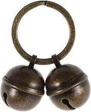 TOYANDONA 1 Set Decorative Pet Collar Bells Multi Function Metal Accessories for Dogs and Cats Lightweight Sturdy and for Indoor and Outdoor Use Safety Feature to Prevent Loss