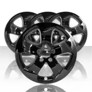 Set of 4 17" 5 Spoke Wheel Skins for 2016-2021 Honda HR-V LX - Gloss Black (for: Honda)