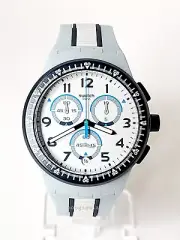 SWATCH, SWISS MADE, MIRKOLINO MEN'S CHRONOGRAPH WATCH, SUSS401, NEW IN BOX