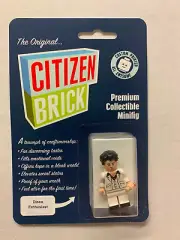Disco Enthusiast Citizen Brick Minifig Minifigure Brand New