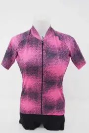 NEW Assos Women's UMA GT Jersey C2 EVO Pink/Black Polyester Full Zip Medium