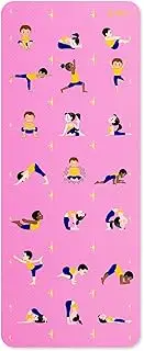 Premium Eco Friendly Kids Yoga Mat - '21 poses'