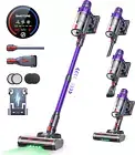 SMOTURE Cordless Vacuum Cleaner, 550W/45KPA 60Min Runtime, Aroma Function,