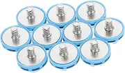 Mobestech 10pcs Laptop Back Cover Screws Mini Pc Shock Absorbing Screws Mini Computer Hardware Data Safety Enhancement