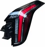 Lamp Lens For Cadillac CT4 2019 2020 2021 2022 2023 Car Rear Tail Light Turn Signal Lamp Warning Brake Taillight Assembly Rear Light(Red right)