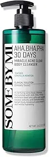 SOME BY MI AHA BHA PHA 30 Days Miracle Acne Clear Body Cleanser, 400 g (Pack of 1)