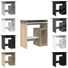Desk 80cm Chipboard Office Furniture Computer Workstation Multi Colours vidaXL