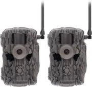 2 -Pack Stealth Cam Fusion MAX Dual Sim 36MP Photo & 1080P HD Video