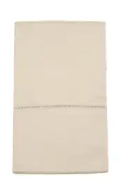 Hudson Park Collection 600 TC 100% Cotton Ivory 2 KING Pillow Cases L2314