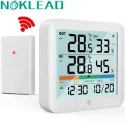 LCD Digital Thermometer Hygrometer Indoor Outdoor Temperature Humidity Meter Tem