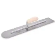 MARSHALLTOWN Concrete Trowels 22"X4" Finishing Trl-Round Front End Curved Wood