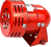 Sirene Alarm 220v Powerful Exterior, Sirene Alarm 120db, Red Motor Conduit Sirne Mtal Horn Industry Boat Alarm Ruikalucky hs