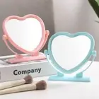 Cute Desktop Vanity Mirror Portable Make Up Tools Women