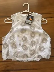 Decjuba Blake Broderie Top Sz 10 BNWT