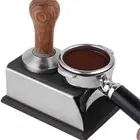 Silicone Coffee Powder Tamper Mat Anti-Slip Espresso Corner Tamping Non-slip Pad