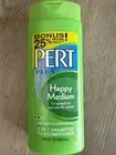 Pert Plus Happy Medium 2 in 1 Shampoo & Conditioner 16.9 Oz Med Conditioning HTF