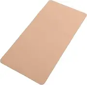 DIKACA Dual Sided Desk Pad Mat Large PU Desk Protector for Office Home Mouse Pad with Strap Elegant Cork Design for Writing Organizing