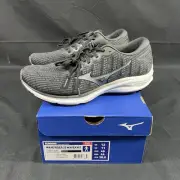 Size 12- Mizuno Men’s Wave Rider 25 Waveknit Black READ DESCRIPTION