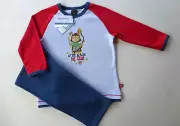 SCHIESSER Jungen Schlafanzug Pyjama lang INDIANER APACHE 104 116 128 140
