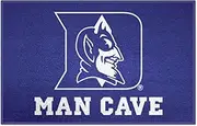 FANMATS 14540 Duke University Nylon Universal Man Cave Starter Rug