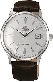[ORIENT] Mens Analogue Automatic Watch with Leather Strap FAC00005W0, Black, Strap, Black, Strap