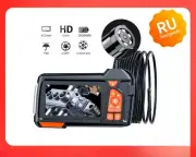 4.3" LCD Endoscope Camera with Light HD 1080P 5.5mm Waterproof Borescope Camera