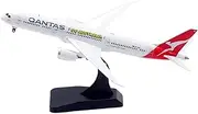 Pre-Built Model Aircraft 15CM 1/400 Large Scale Die-cast Airplane for Qantas B787-9 VH-ZNH Removable Landing Gear Aircraft Miniature Airplane Model