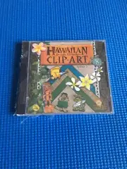 Sealed New CD ROM Cd-Rom Hawaiian Clip Art Design elements Volume 2 Pc/Mac