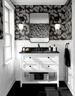 Black Textured Metallic Removable Wallpaper– Peel & Stick, Waterproof, Self-A...