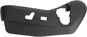 Black Left Driver Side Seat Track Cover, Power Seat Switch Panel Bezel Seat Track Shield Cover Trim Compatible With 2011-2016 Chrysler Town & Country, 2011-2019 Dodge Grand Caravan, Replace#924-438