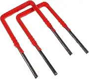ETHZZLE 2pcs Heavy Duty Ladder Stand Sturdy Mounted Ladder Multi Purpose Design for Safe and Easy Installation Construction Projects
