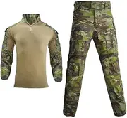 Airsoft Military BDU Tactical Suit Combat Gen3 Uniform Shirt Pants Set