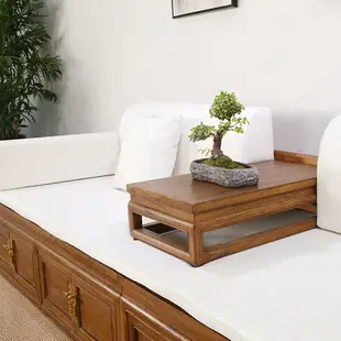 家具 新中式老榆木實木箱體式羅漢床榫卯羅漢塌榻客廳打坐沙發床禪意