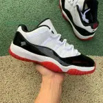 AIR JORDAN 11 RETRO LOW CONCORD BRED 康扣 黑紅 籃球鞋 AV2187-160