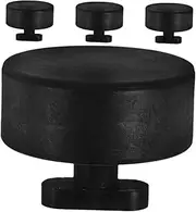 HAWILLOSCH Car Jack Support Adapter 4 Pcs Jack Rubber Pad High Durability Rubber Lift Pad for Automotive Lifts Jack Bracket Pad Black for C5 C7 Gs