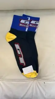 RETRO GT BMX TEAM COOLMAX SOCK SIZE: SM/MD NEW OLD SCHOOL